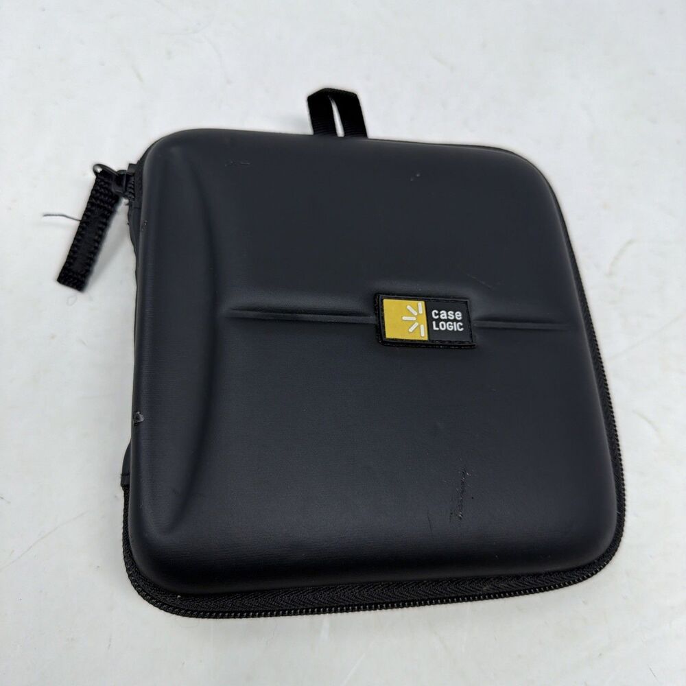 Case Logic 24 Capacity Soft Shell CD/DVD Black Wallet w/ Zipper